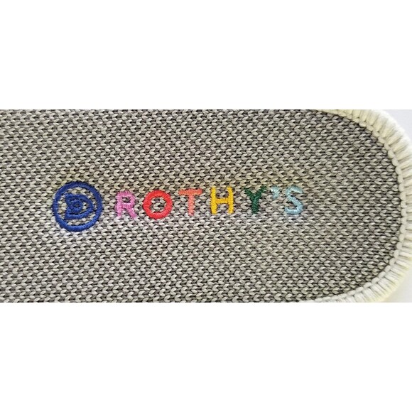 ROTHY'S Kids Slip On Sneakers Gray Camo Sz 4 36 Flat Washable Comfort Shoes - Picture 3 of 16